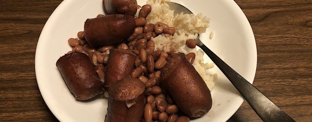 Best gasless pinto beans and rice with sausage
